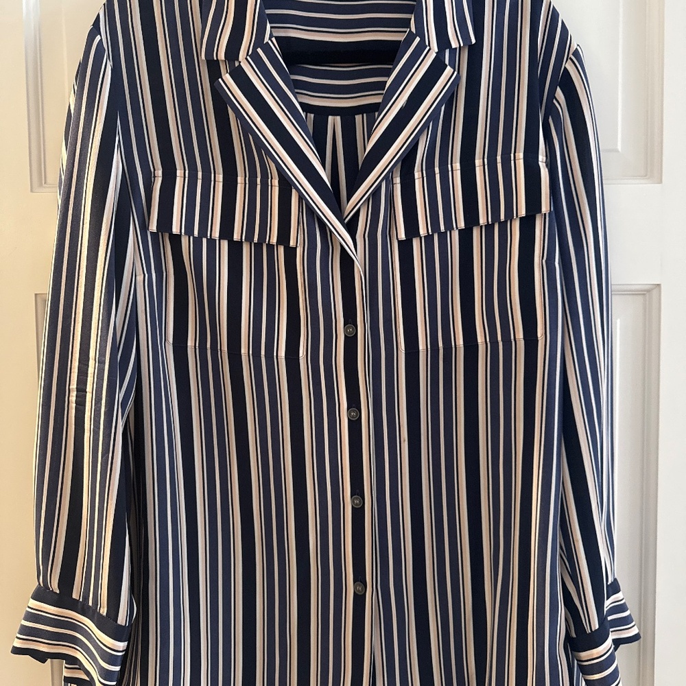 A beautiful fluid silk blouse